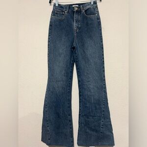 CO flare Wide Leg High Rise Jeans Size 6